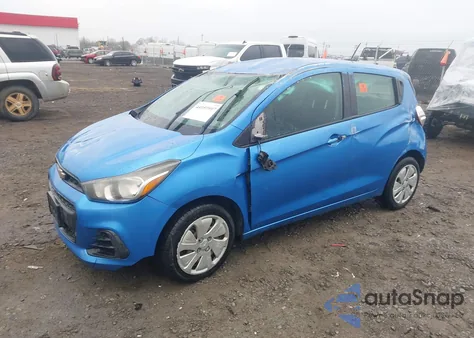 2017 Chevrolet Spark Ls Cvt из США, поврежденный, VIN KL8CB6SA4HC760435